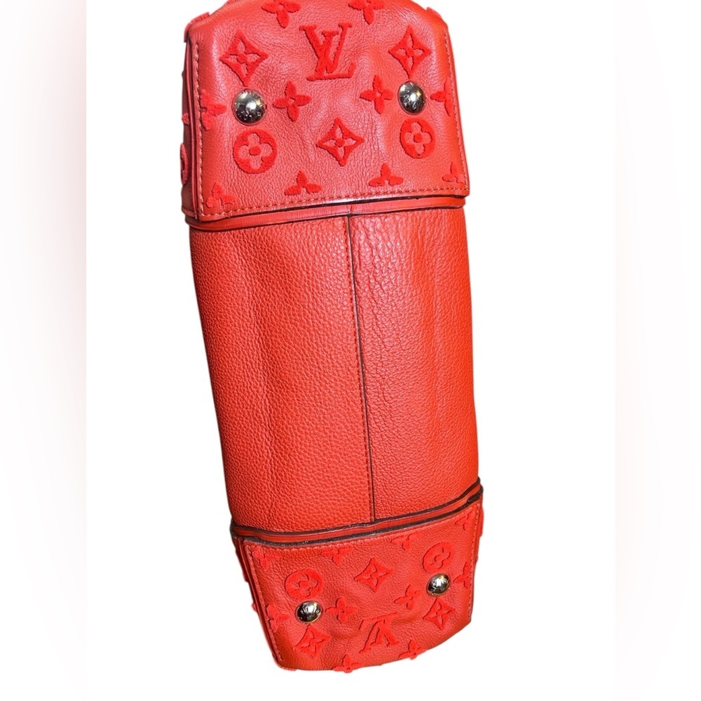 Louis Vuitton Rare Cachemire W Beautiful Red Handbag - Picture 8 of 9